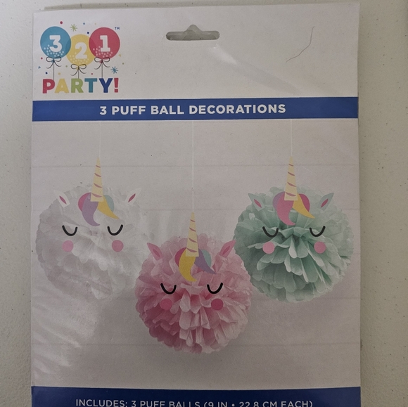 Unicorn Party Decoration BUNDLE - 12 piece - Picture 2 of 2